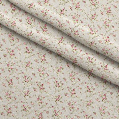 Rosebud Picnic Pattern 11 Minky Fabric