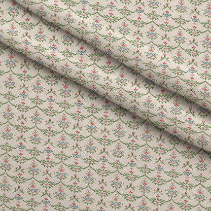 Rosebud Picnic Pattern 3 Minky Fabric