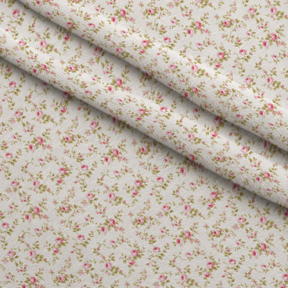 Rosebud Picnic Pattern 6 Minky Fabric