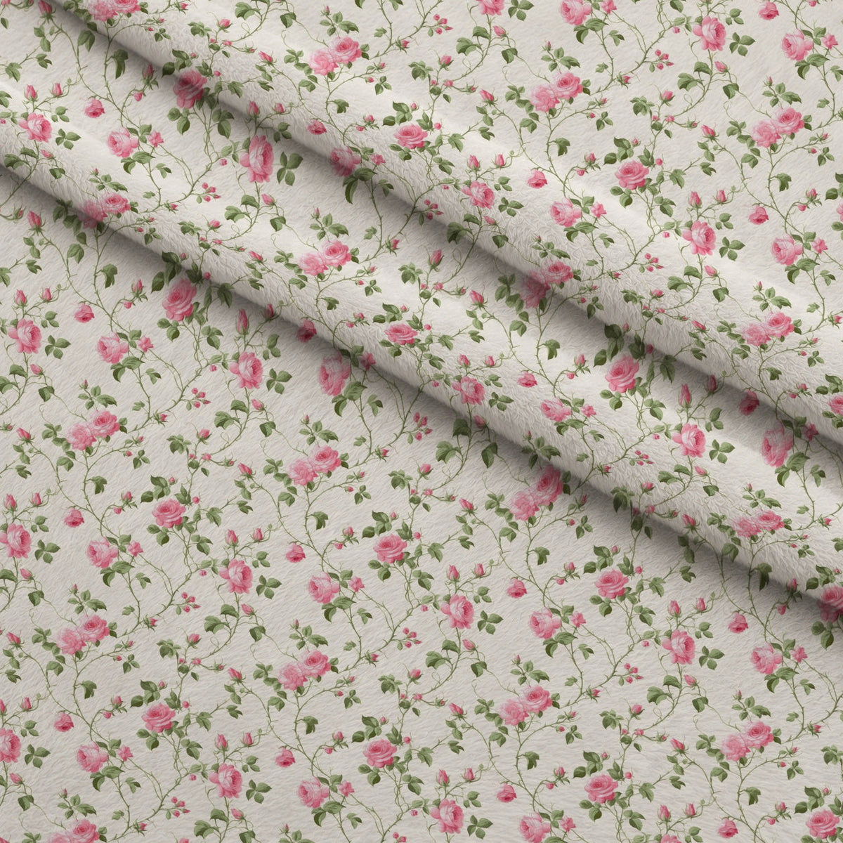 Rosebud Picnic Pattern 9 Minky Fabric