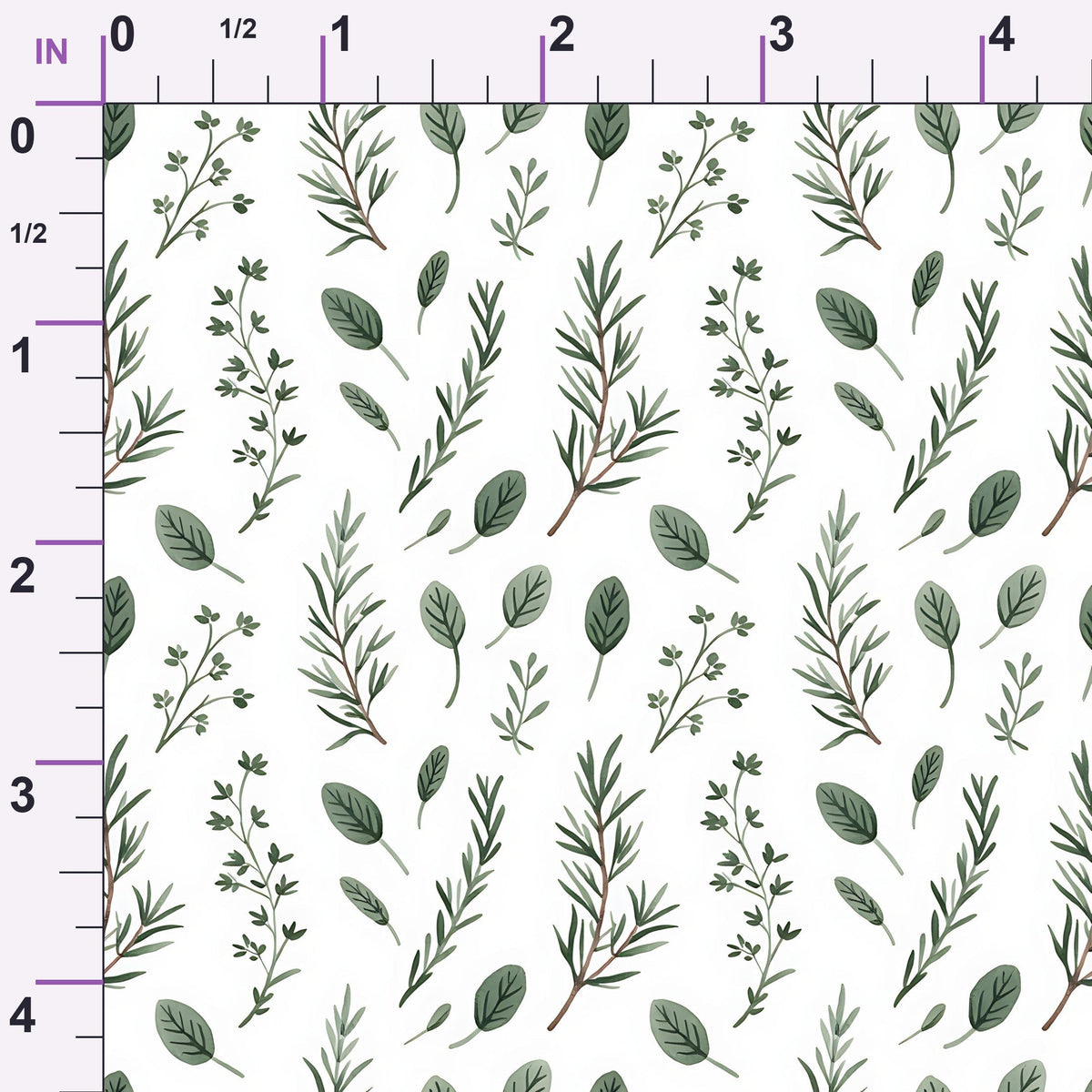 Rosemary Wreaths Pattern 14 Minky Fabric