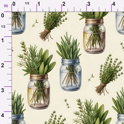 Rosemary Wreaths Pattern 15 Minky Fabric