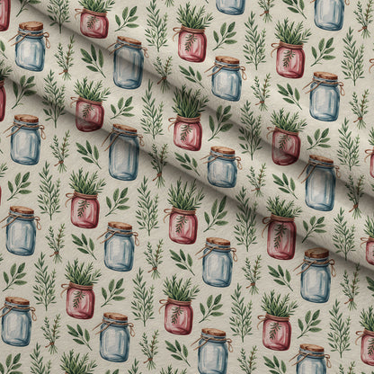 Rosemary Wreaths Pattern 18 Minky Fabric