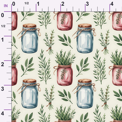 Rosemary Wreaths Pattern 18 Minky Fabric