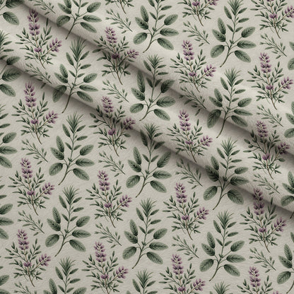 Rosemary Wreaths Pattern 25 Minky Fabric