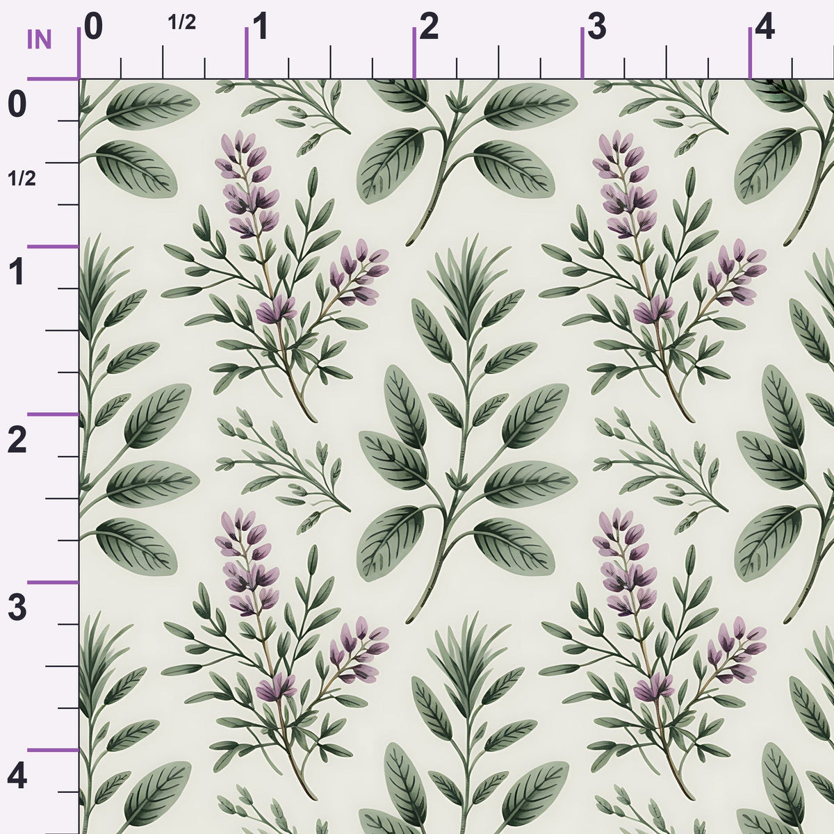 Rosemary Wreaths Pattern 25 Minky Fabric