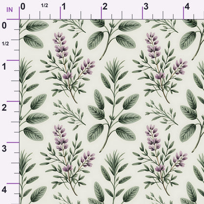 Rosemary Wreaths Pattern 25 Minky Fabric