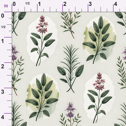 Rosemary Wreaths Pattern 26 Minky Fabric