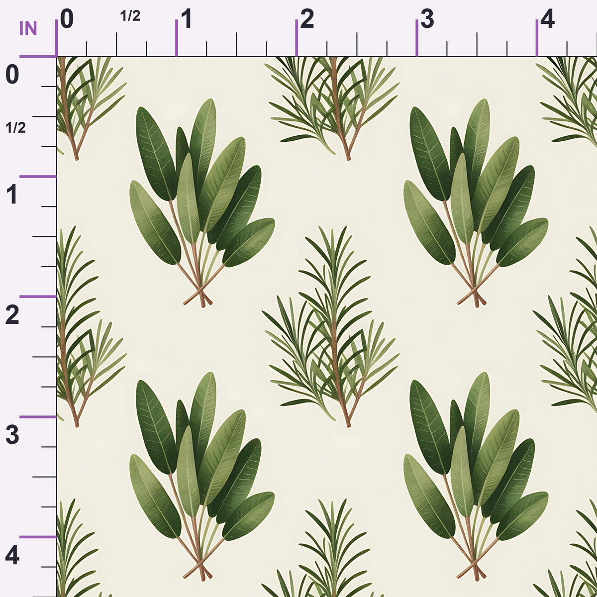 Rosemary Wreaths Pattern 28 Minky Fabric