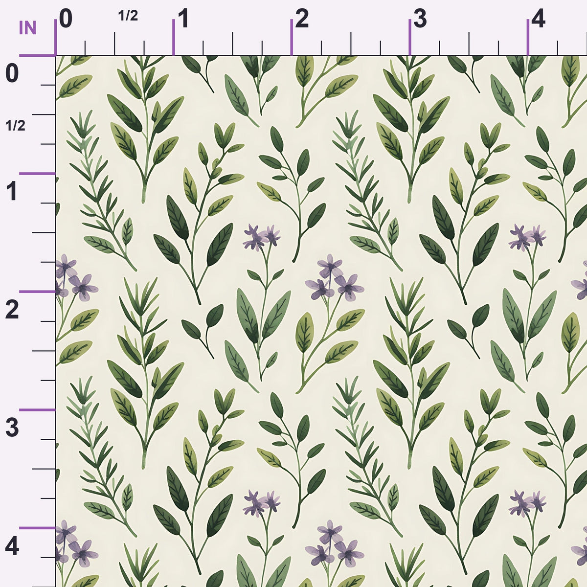 Rosemary Wreaths Pattern 30 Minky Fabric