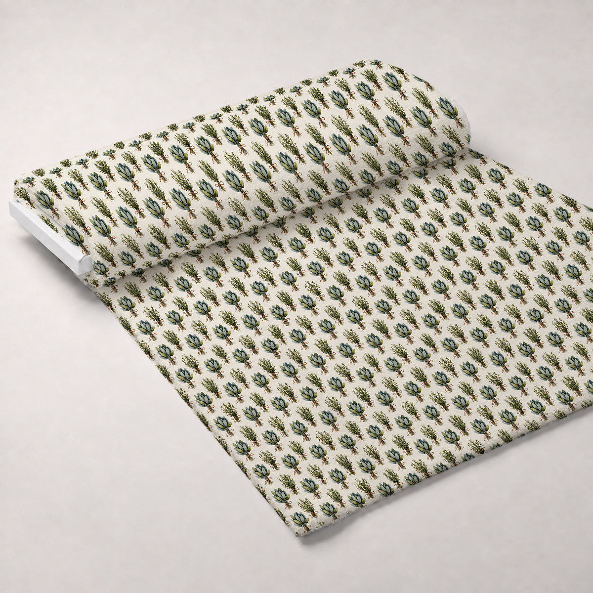 Rosemary Wreaths Pattern 32 Minky Fabric