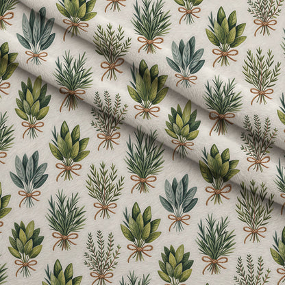 Rosemary Wreaths Pattern 34 Minky Fabric