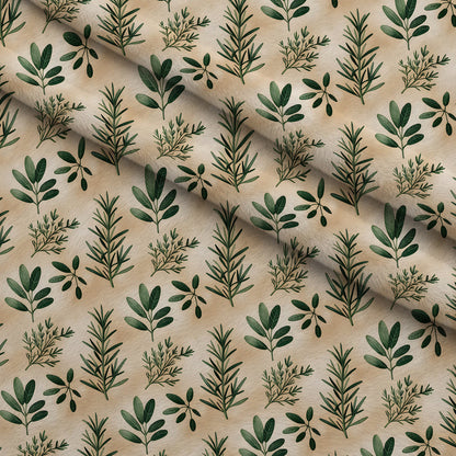 Rosemary Wreaths Pattern 35 Minky Fabric