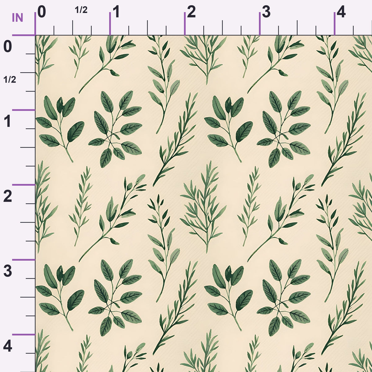 Rosemary Wreaths Pattern 37 Minky Fabric