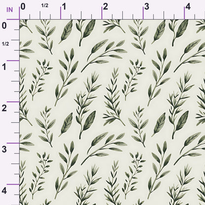Rosemary Wreaths Pattern 4 Minky Fabric