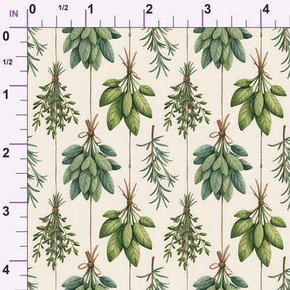 Rosemary Wreaths Pattern 5 Minky Fabric