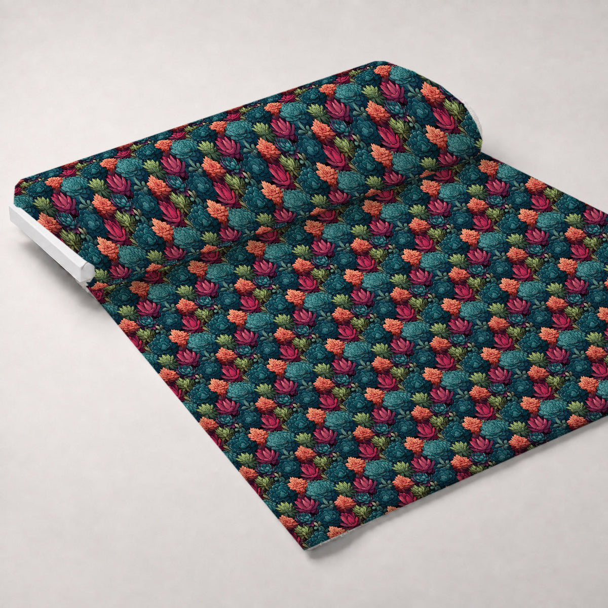 Rosette Garden Pattern 7 Minky Fabric