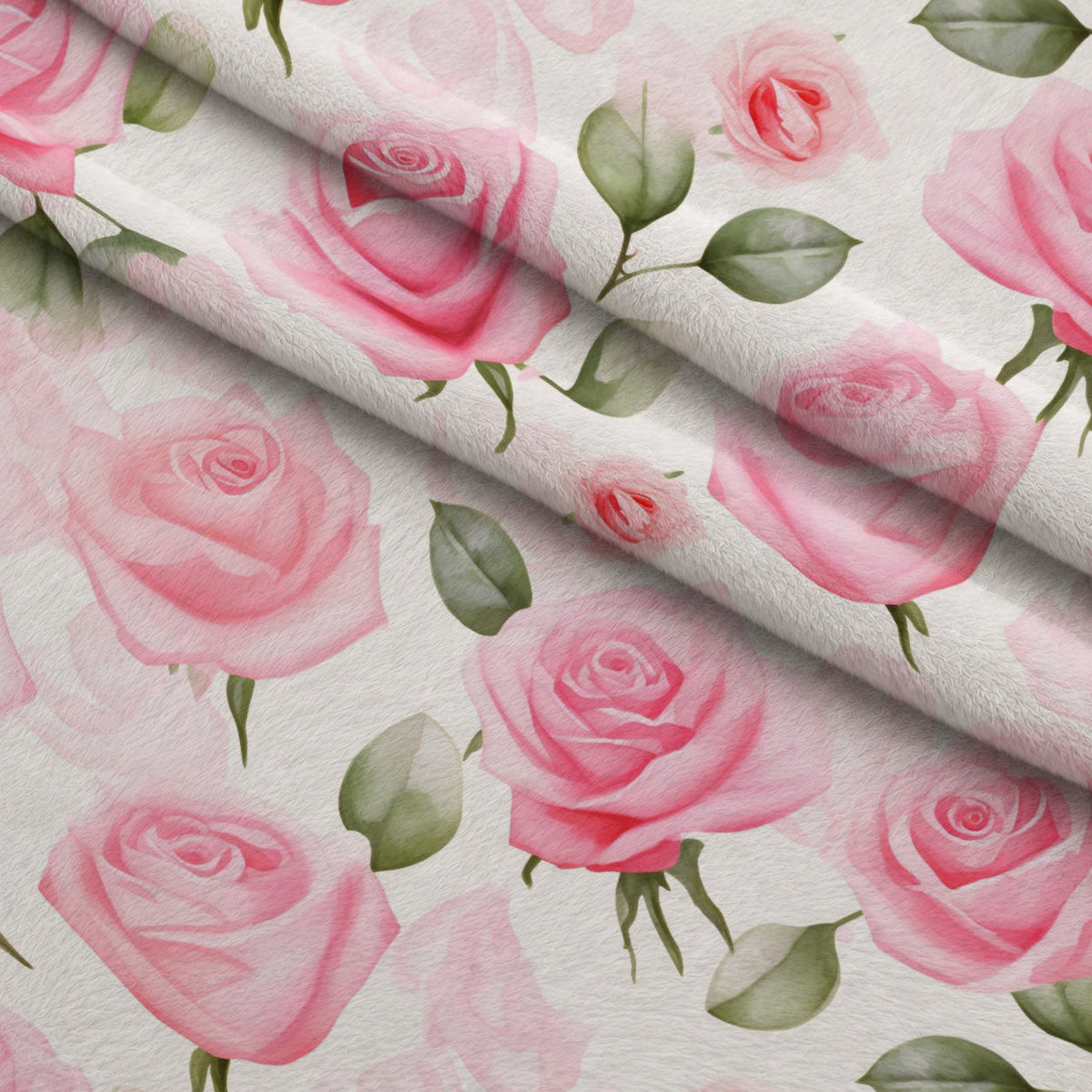 Rosewater Romance Pattern 10 Minky Fabric