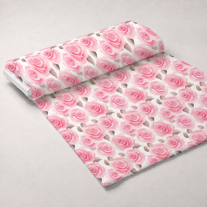 Rosewater Romance Pattern 7 Minky Fabric