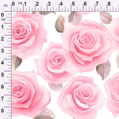 Rosewater Romance Pattern 7 Minky Fabric