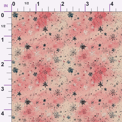 Rosewood Tartan Pattern 3 Minky Fabric