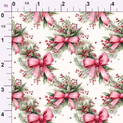 Rosy Noel Pattern 10 Minky Fabric