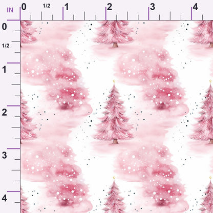 Rosy Noel Pattern 2 Minky Fabric