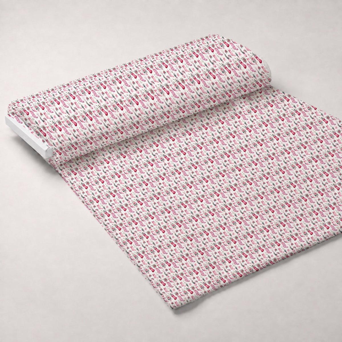 Rosy Noel Pattern 3 Minky Fabric