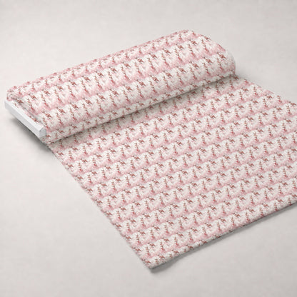 Rosy Noel Pattern 4 Minky Fabric