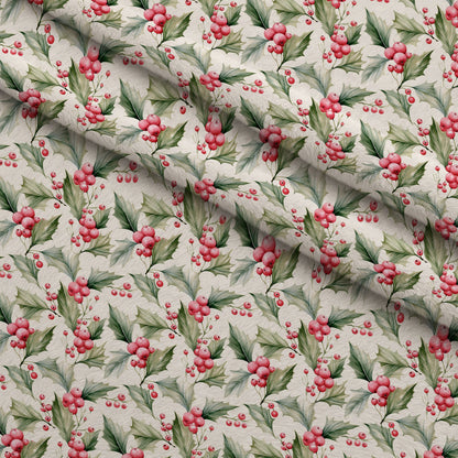 Rosy Noel Pattern 6 Minky Fabric