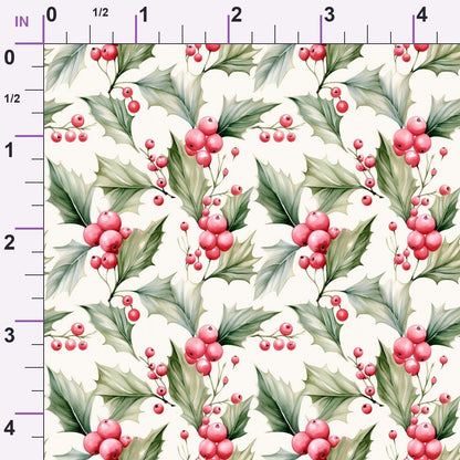 Rosy Noel Pattern 6 Minky Fabric