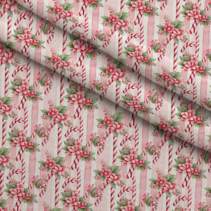 Rosy Noel Pattern 8 Minky Fabric