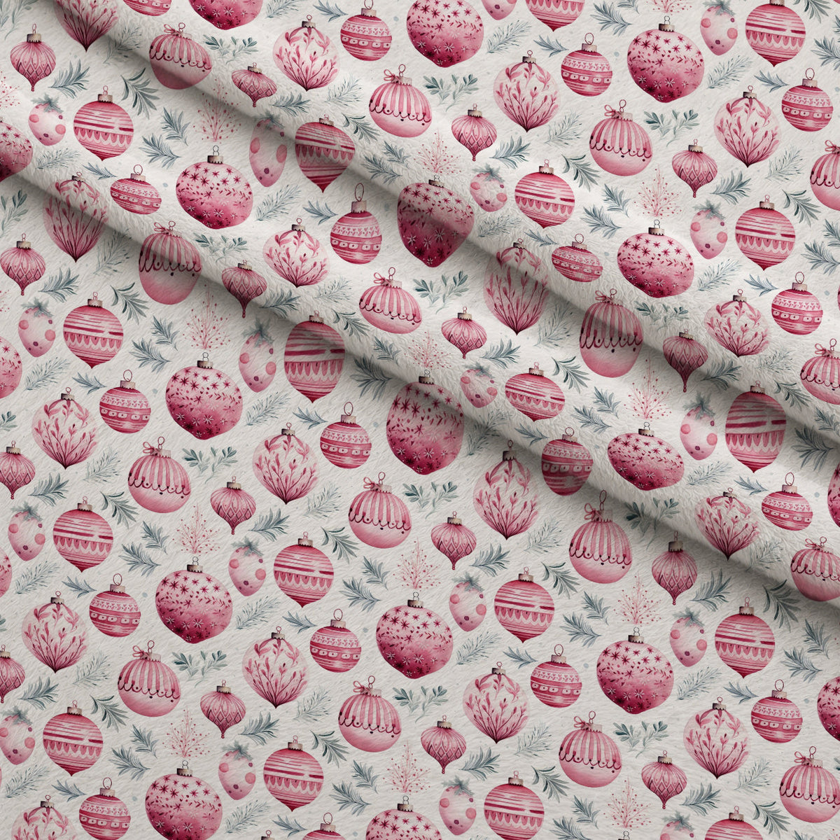 Rosy Noel Pattern 9 Minky Fabric