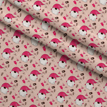 Rosy Yuletide Pattern 13 Minky Fabric