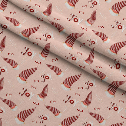 Rosy Yuletide Pattern 14 Minky Fabric