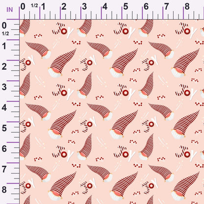Rosy Yuletide Pattern 14 Minky Fabric