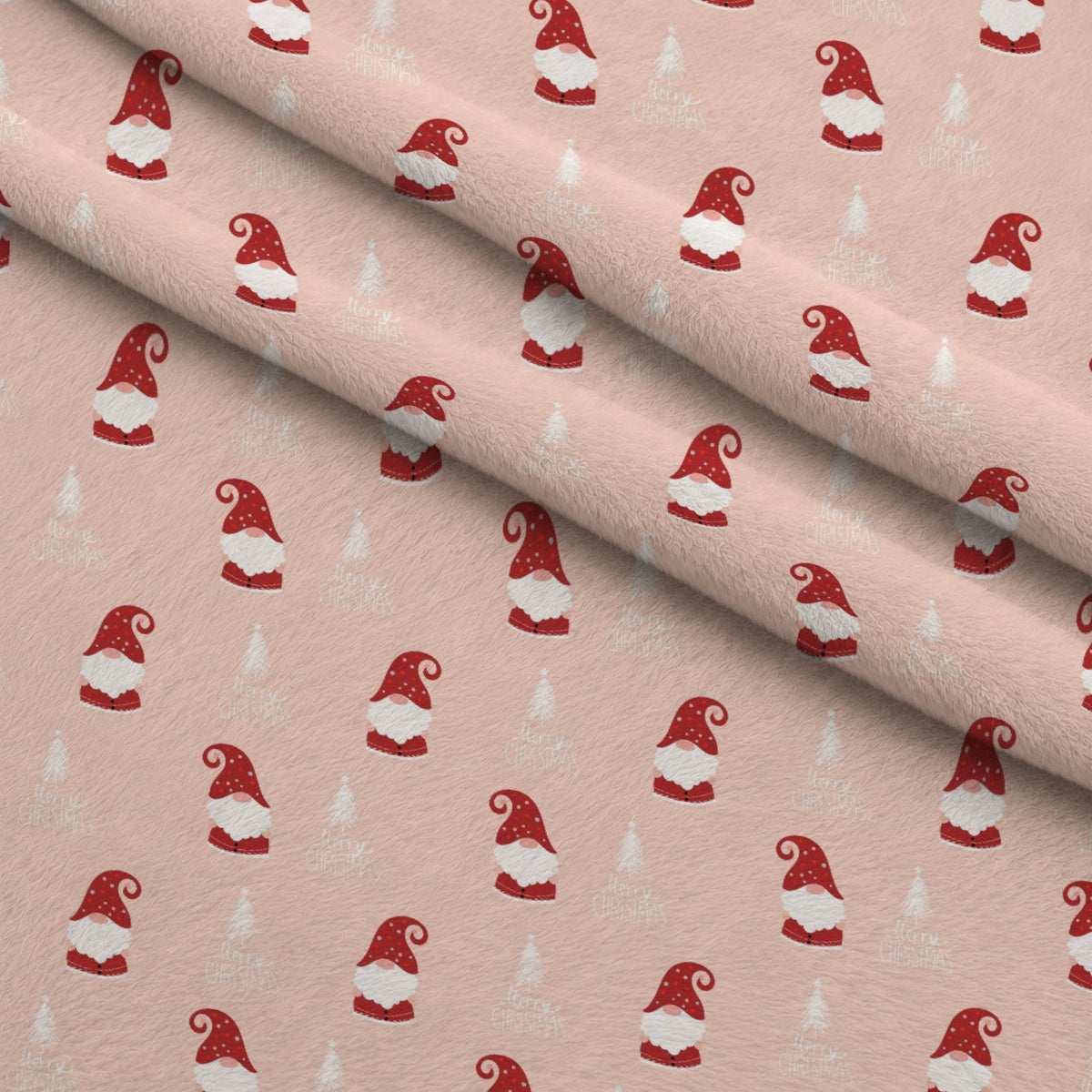 Rosy Yuletide Pattern 15 Minky Fabric