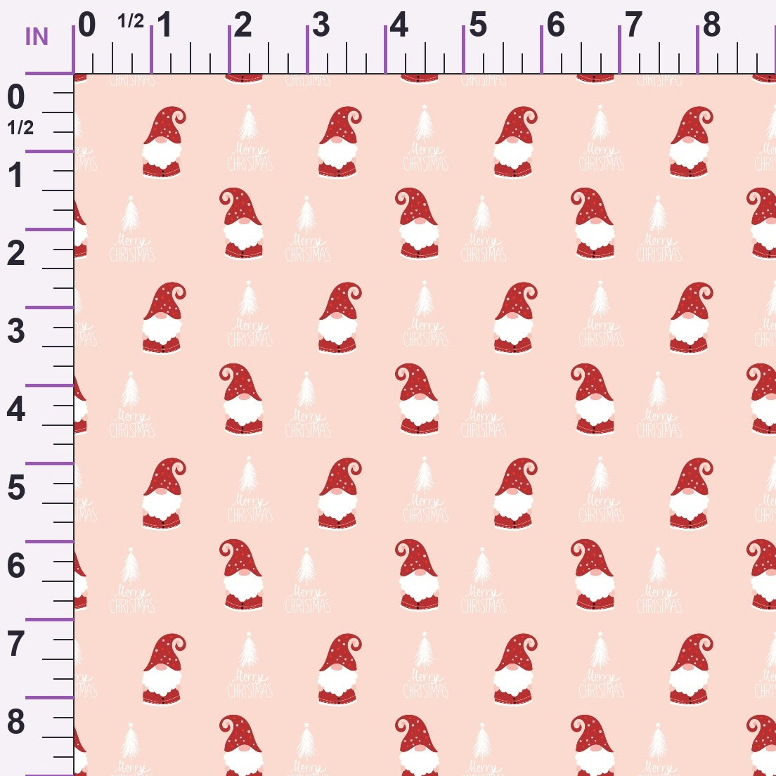 Rosy Yuletide Pattern 15 Minky Fabric