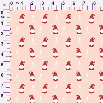 Rosy Yuletide Pattern 15 Minky Fabric