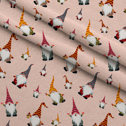 Rosy Yuletide Pattern 6 Minky Fabric