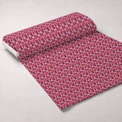 Ruby Crystals Pattern 3 Minky Fabric