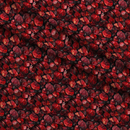 Ruby Crystals Pattern 5 Minky Fabric