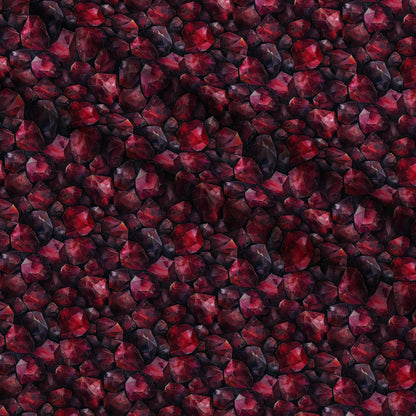 Ruby Crystals Pattern 8 Minky Fabric