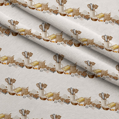 Rustic Bakehouse Pattern 1 Minky Fabric