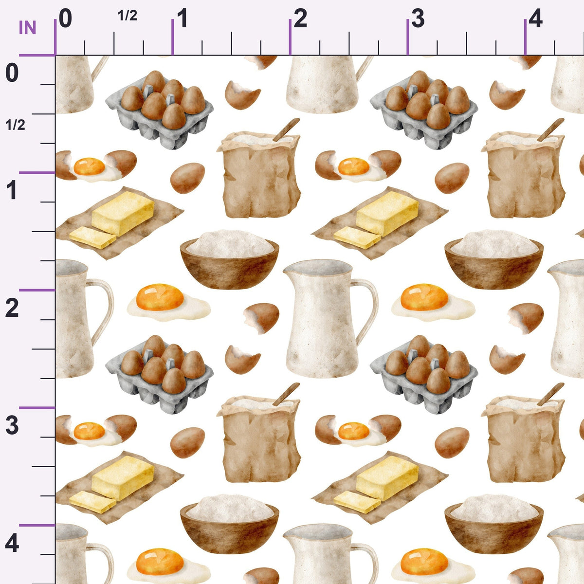 Rustic Bakehouse Pattern 11 Minky Fabric