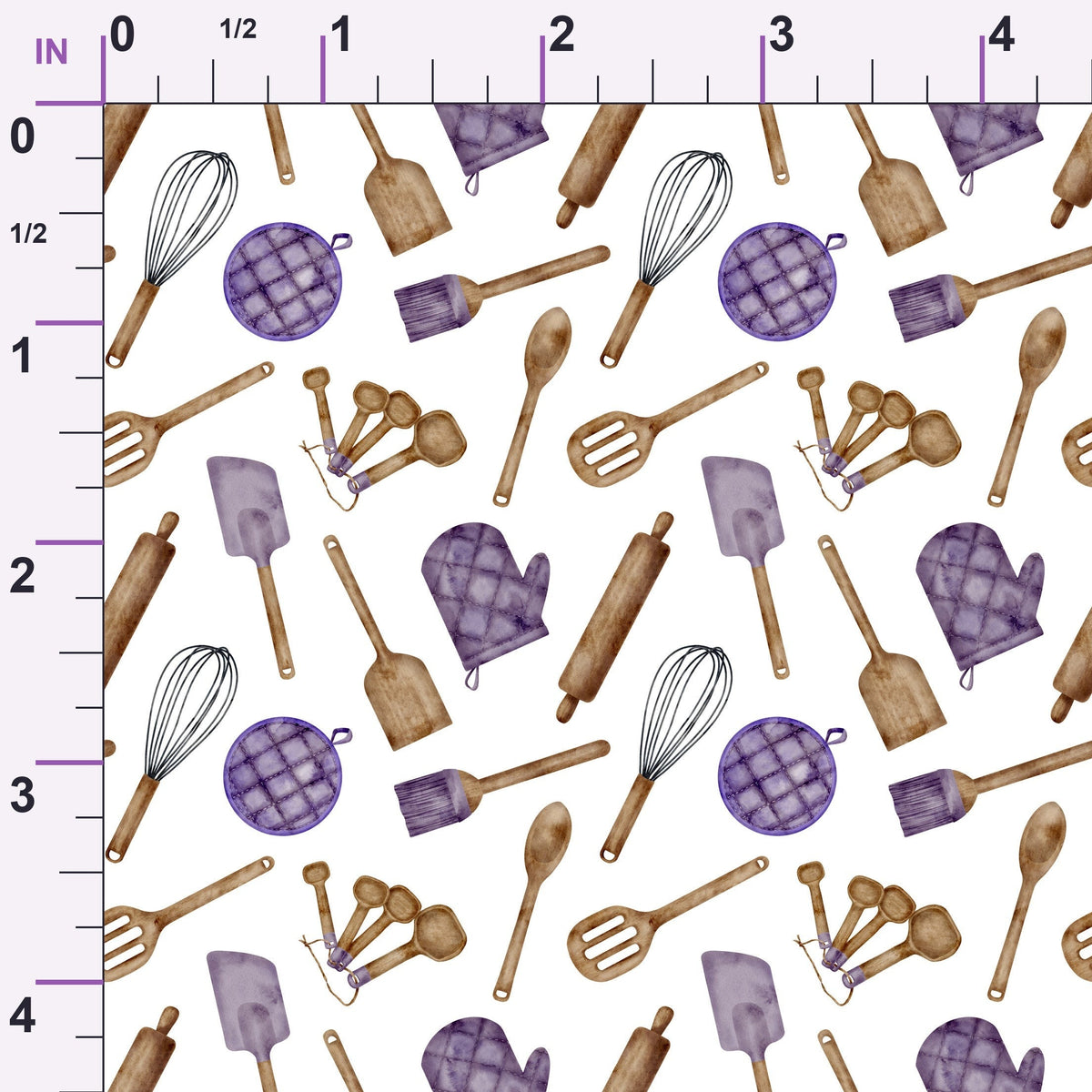 Rustic Bakehouse Pattern 2 Minky Fabric