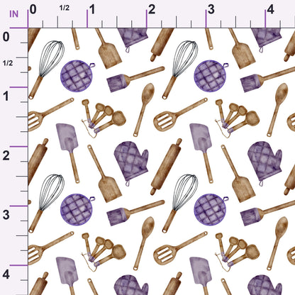 Rustic Bakehouse Pattern 2 Minky Fabric