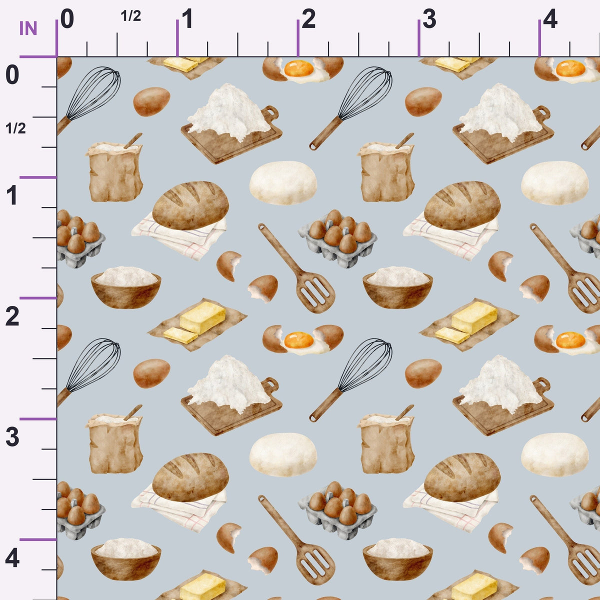 Rustic Bakehouse Pattern 3 Minky Fabric