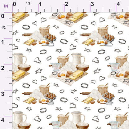 Rustic Bakehouse Pattern 5 Minky Fabric