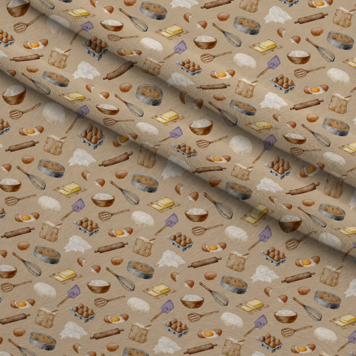 Rustic Bakehouse Pattern 7 Minky Fabric
